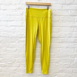 Lululemon || Align High-Rise Pant 28" Double Lined Soleil Yellow 12